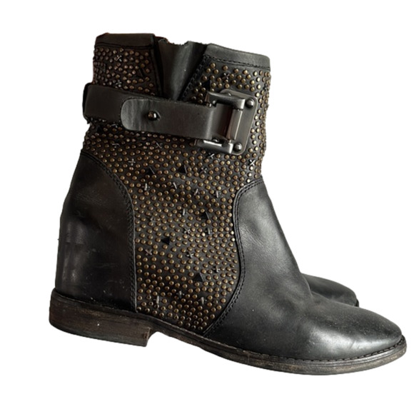 HOUSE of Harlow 1960 Leather Biker Boot size 38 Colin - Picture 8 of 8